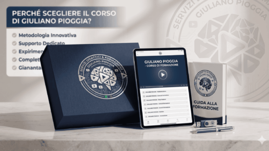Il videocorso interattivo con avatar realistico visualizzato su computer, tablet e smartphone